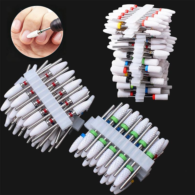 Power Tools Total - 【10Pcs Rotate Burr Milling Nail Cutter