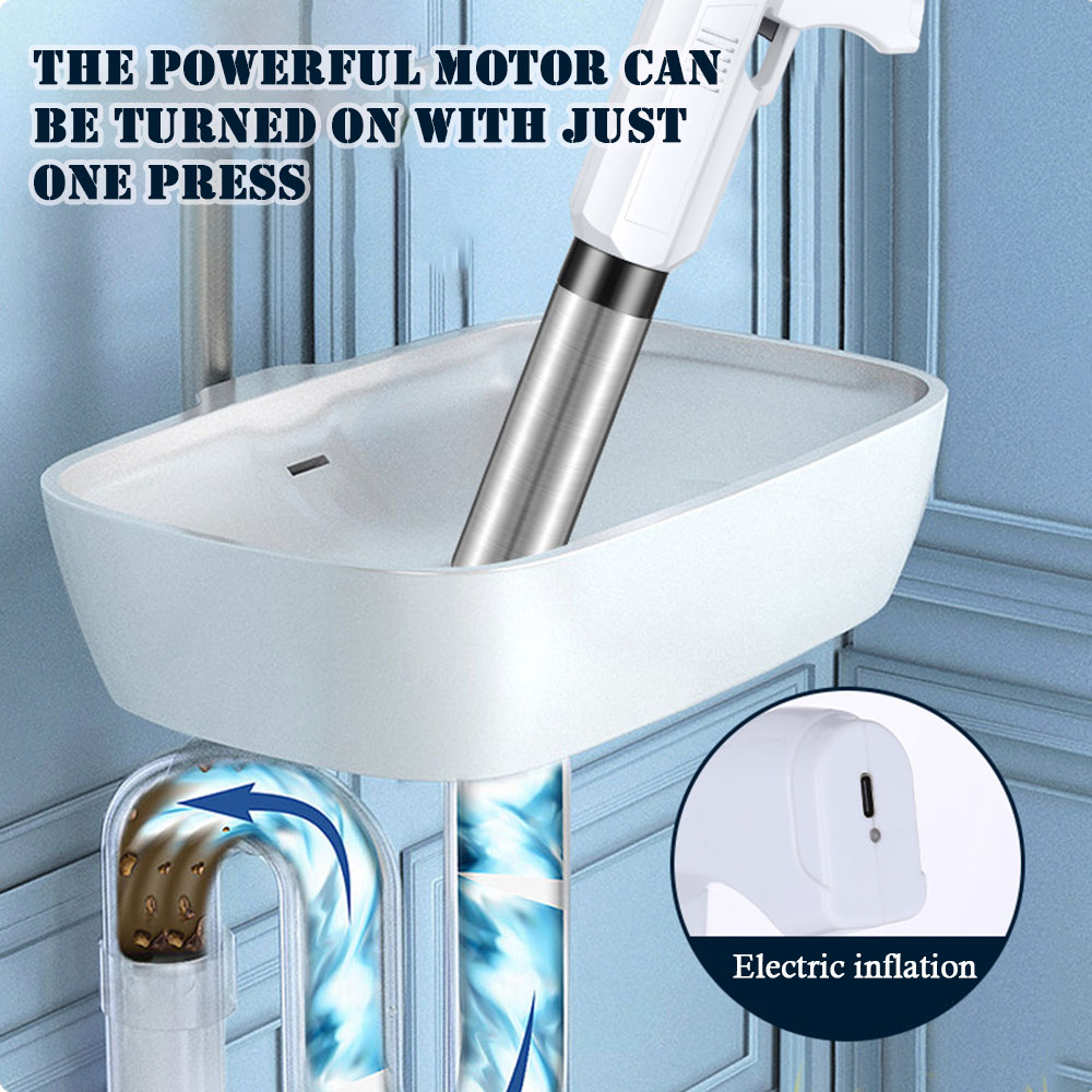 Powerful Electric Toilet Plung - Power Tools Pneumatic ulasan dan harga