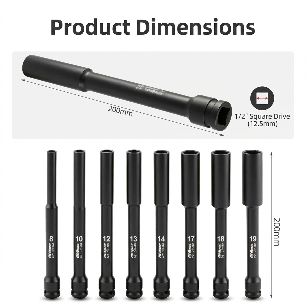 1/2 Inch Drive Extra Long Impa - Power Tools Pneumatic ulasan dan harga