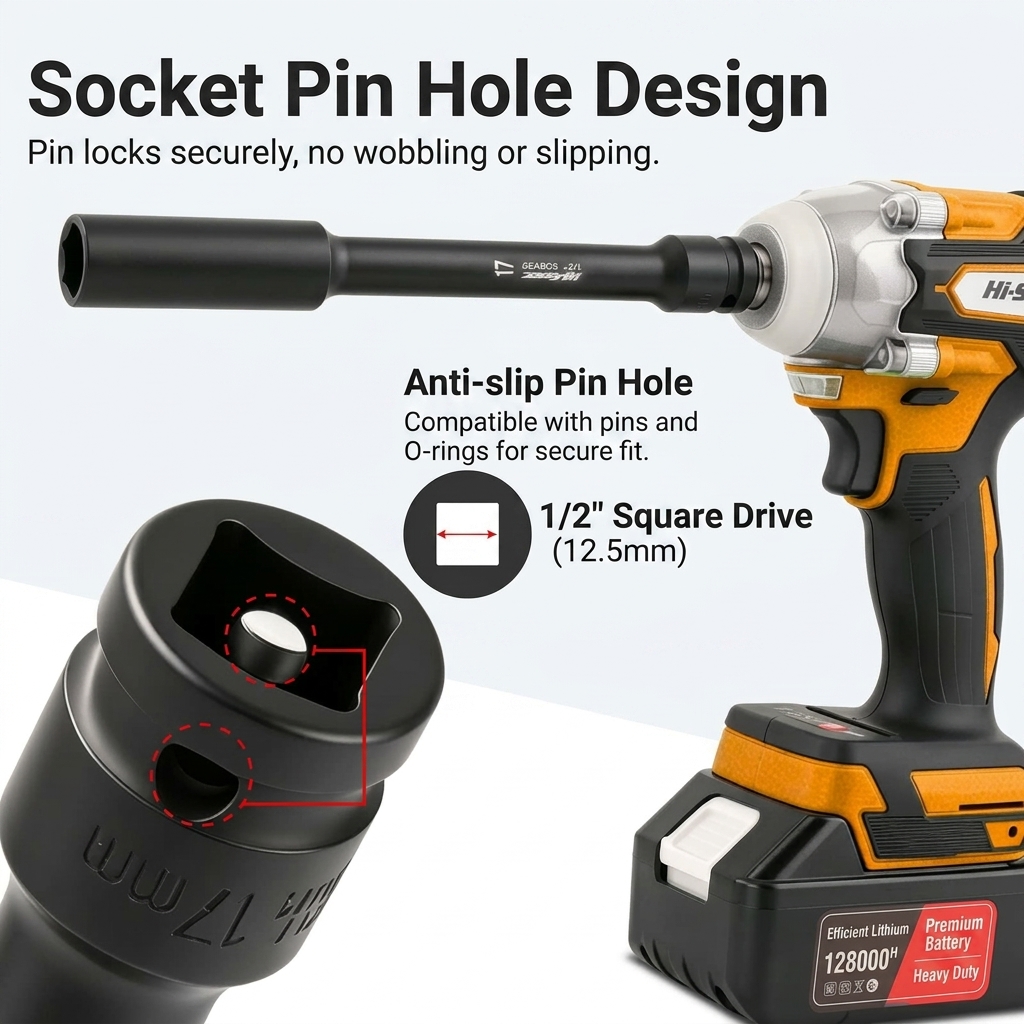 1/2 Inch Drive Extra Long Impa - Power Tools Pneumatic ulasan dan harga