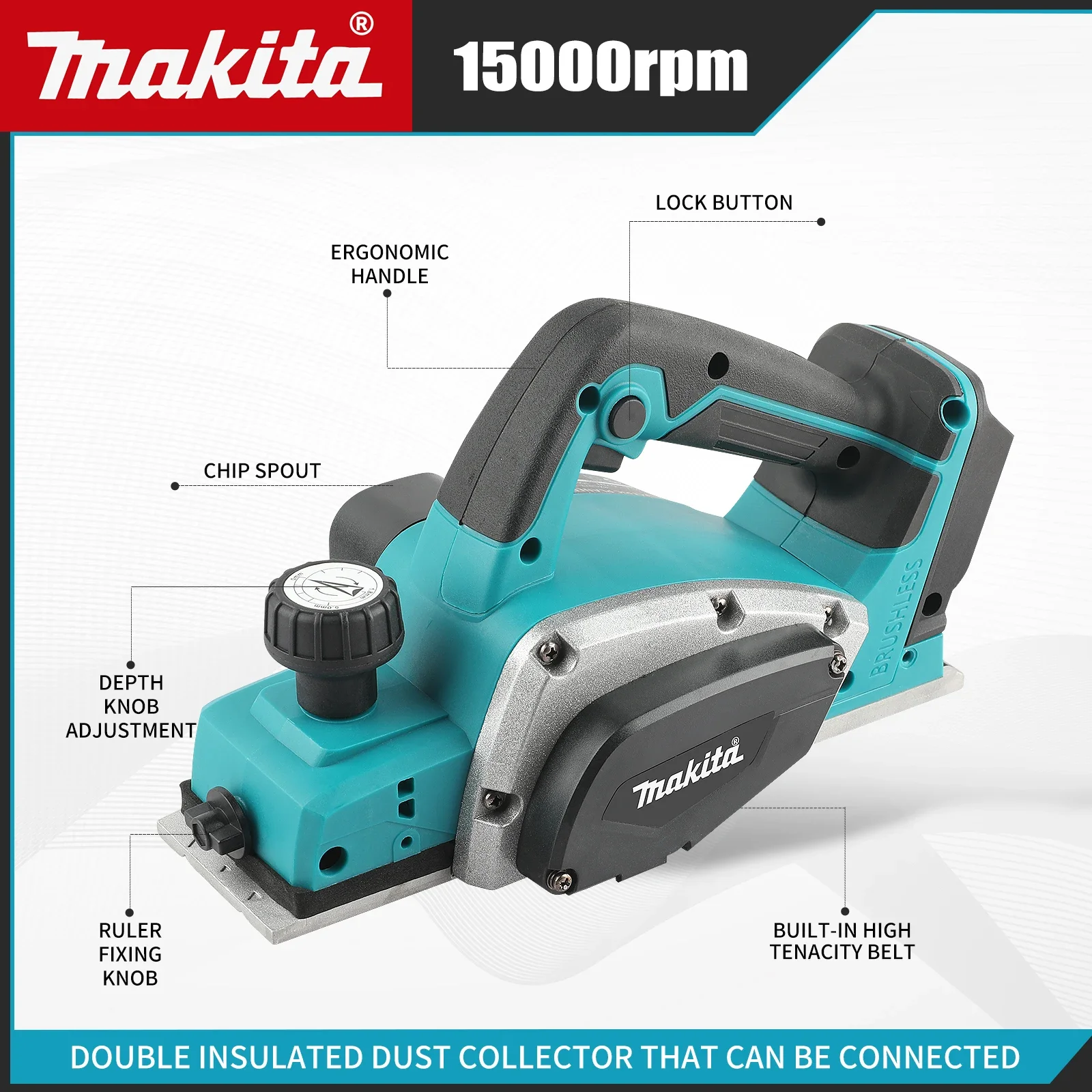 DKP180 Brushless Cordless Elec - Power Tools Woodworking ulasan dan harga