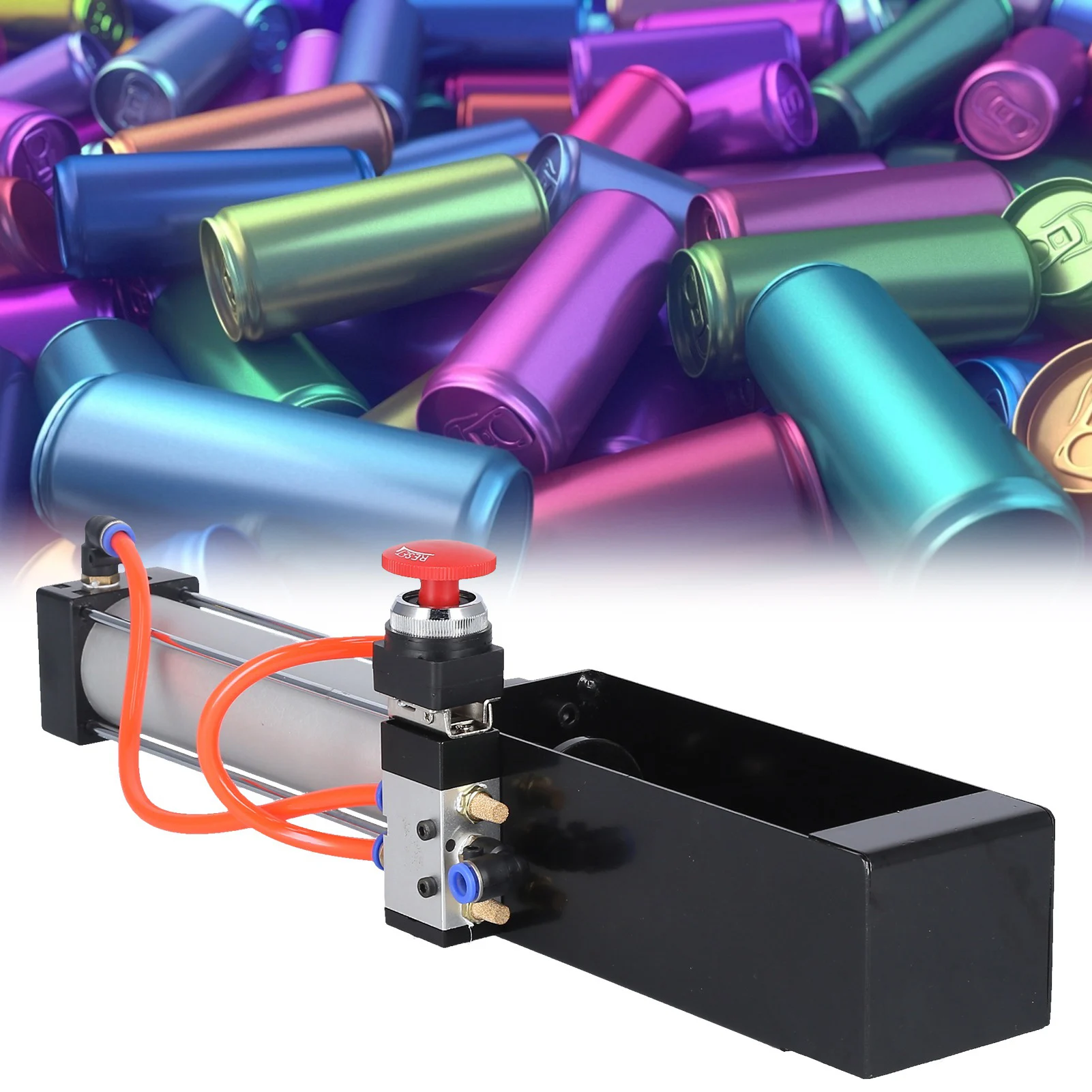 Push Valve Can Crusher Pneumat - Power Tools Pneumatic ulasan dan harga
