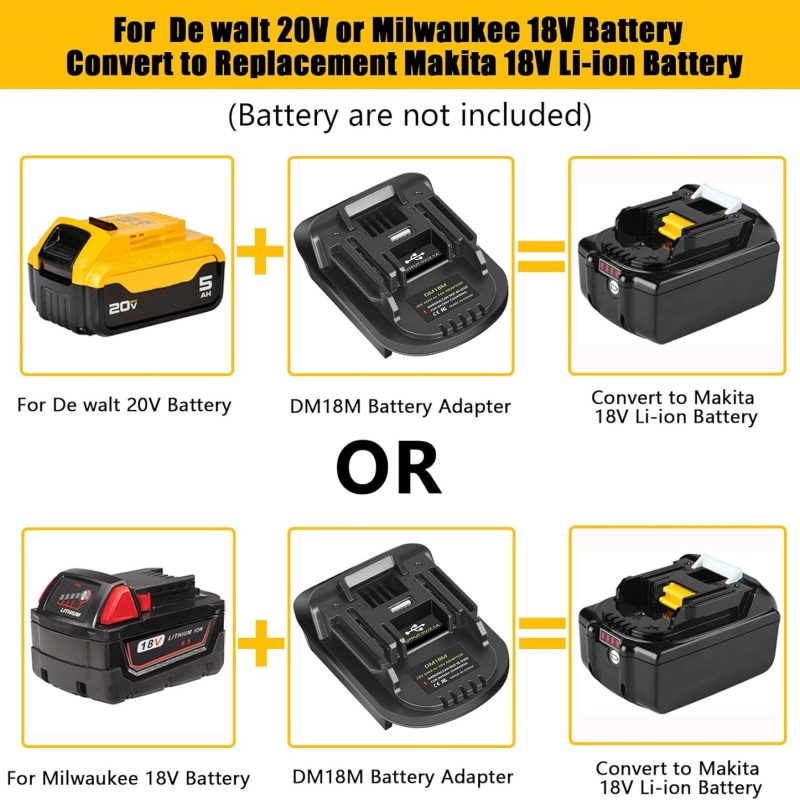 DM18M Lithium Battery Adapter  - Power Tools Dewalt ulasan dan harga