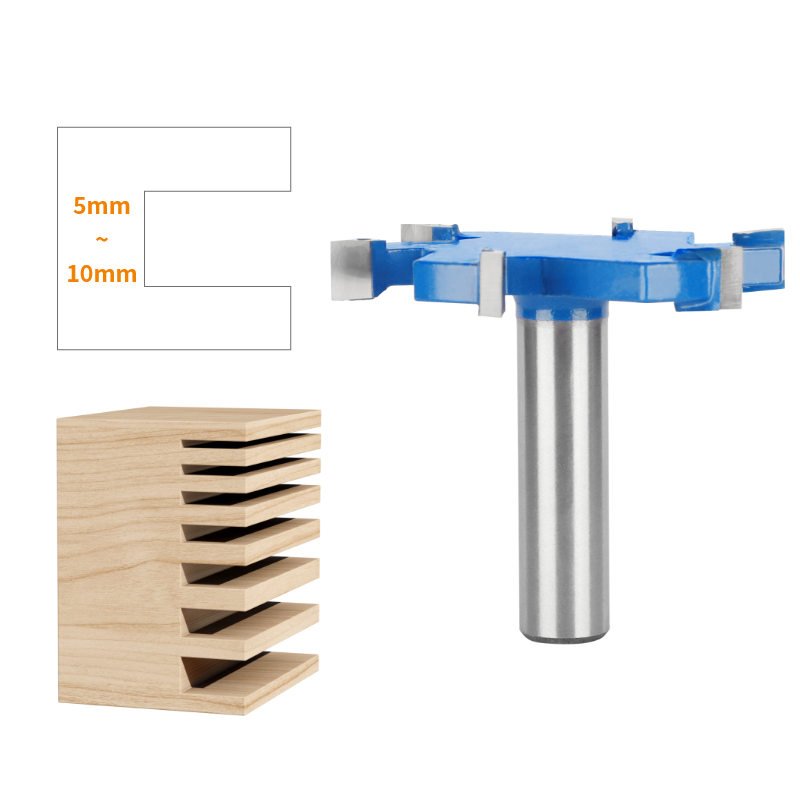 PTA Six Blade Z6 T Type Slotti - Router Trim Base ulasan dan harga
