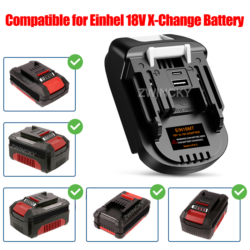 EIN18MT Battery Adapter Conver - Power Tools Einhell ulasan dan harga