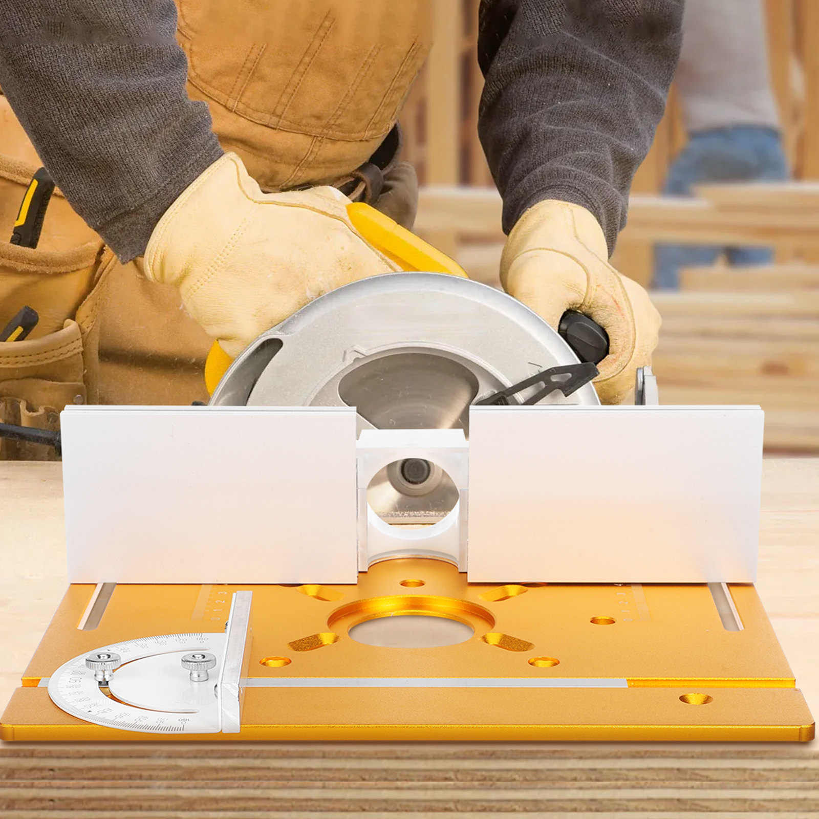 1Set Aluminum Alloy Router Tab - Router Trim Base ulasan dan harga