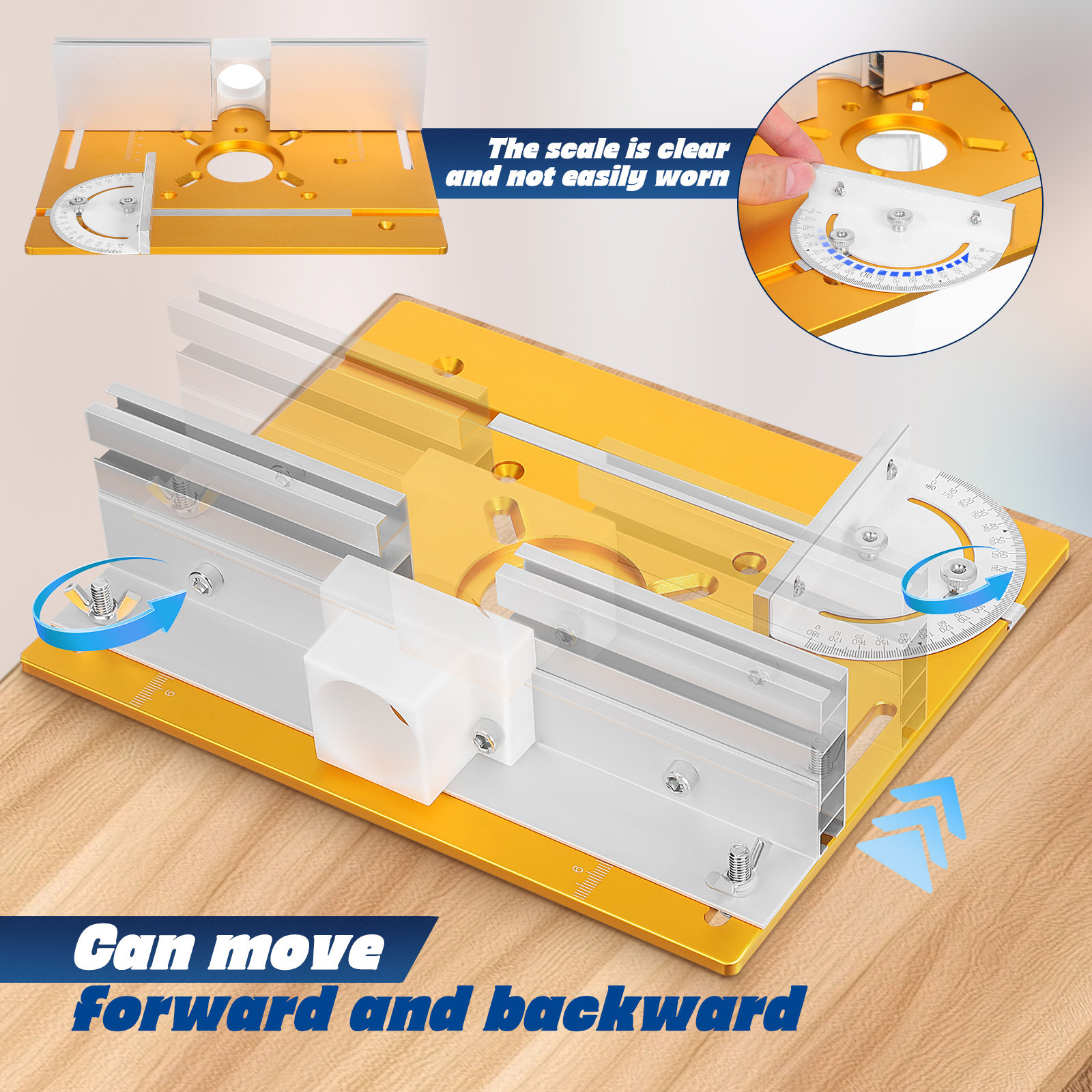 1Set Aluminum Alloy Router Tab - Router Trim Base ulasan dan harga