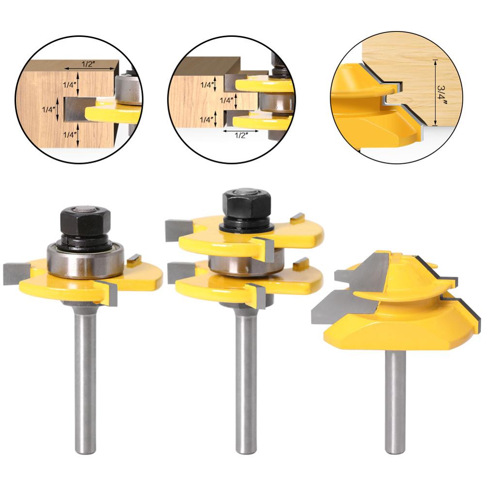 Tongue and Groove Router Bit T - Router Trim Base ulasan dan harga