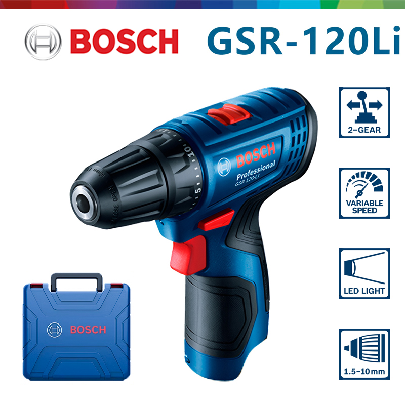 Bosch GSR 120-LI 12V Lithium E - Power Tools Woodworking ulasan dan harga