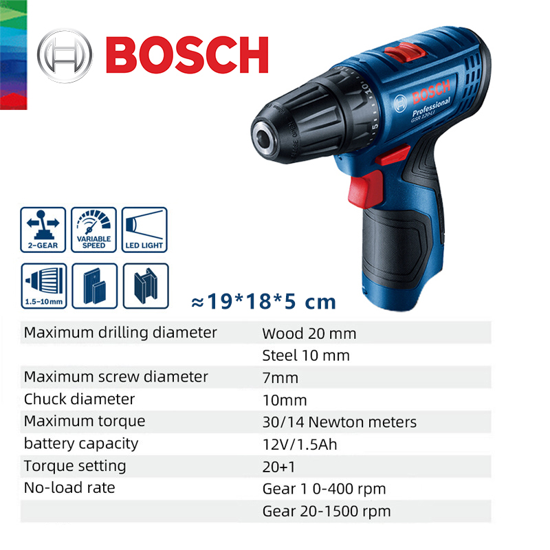 Bosch GSR 120-LI 12V Lithium E - Power Tools Woodworking ulasan dan harga