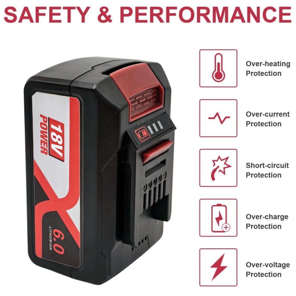 100% New 18V PXC1830 6.0Ah Rep - Power Tools Einhell ulasan dan harga