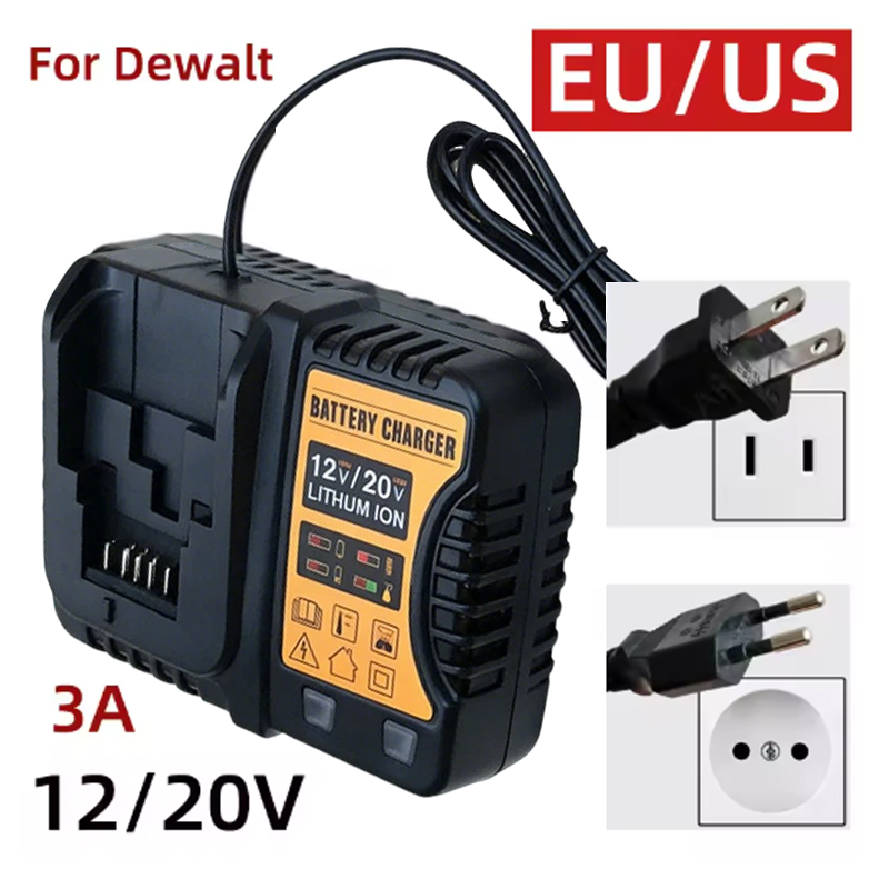 12V/20V Lithium Charger For De - Power Tools Dewalt ulasan dan harga