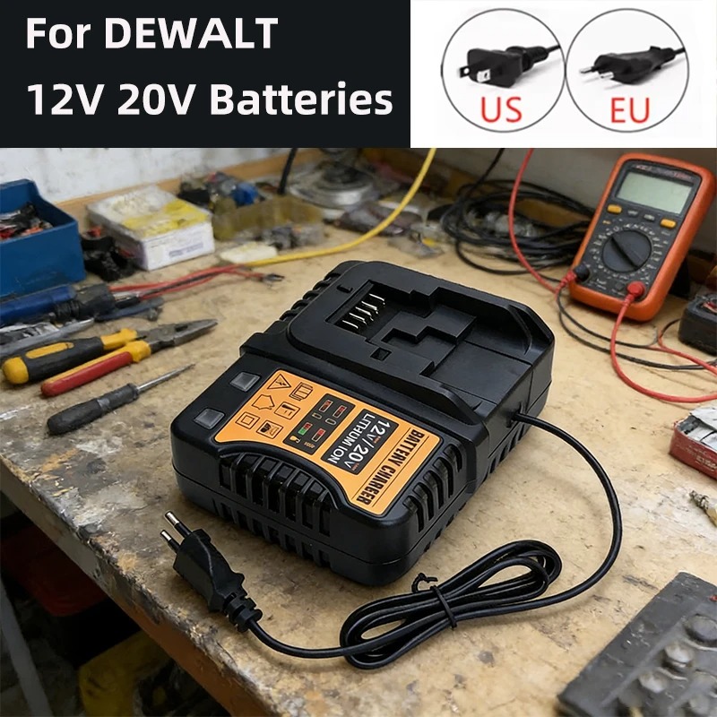 12V/20V Lithium Charger For De - Power Tools Dewalt ulasan dan harga