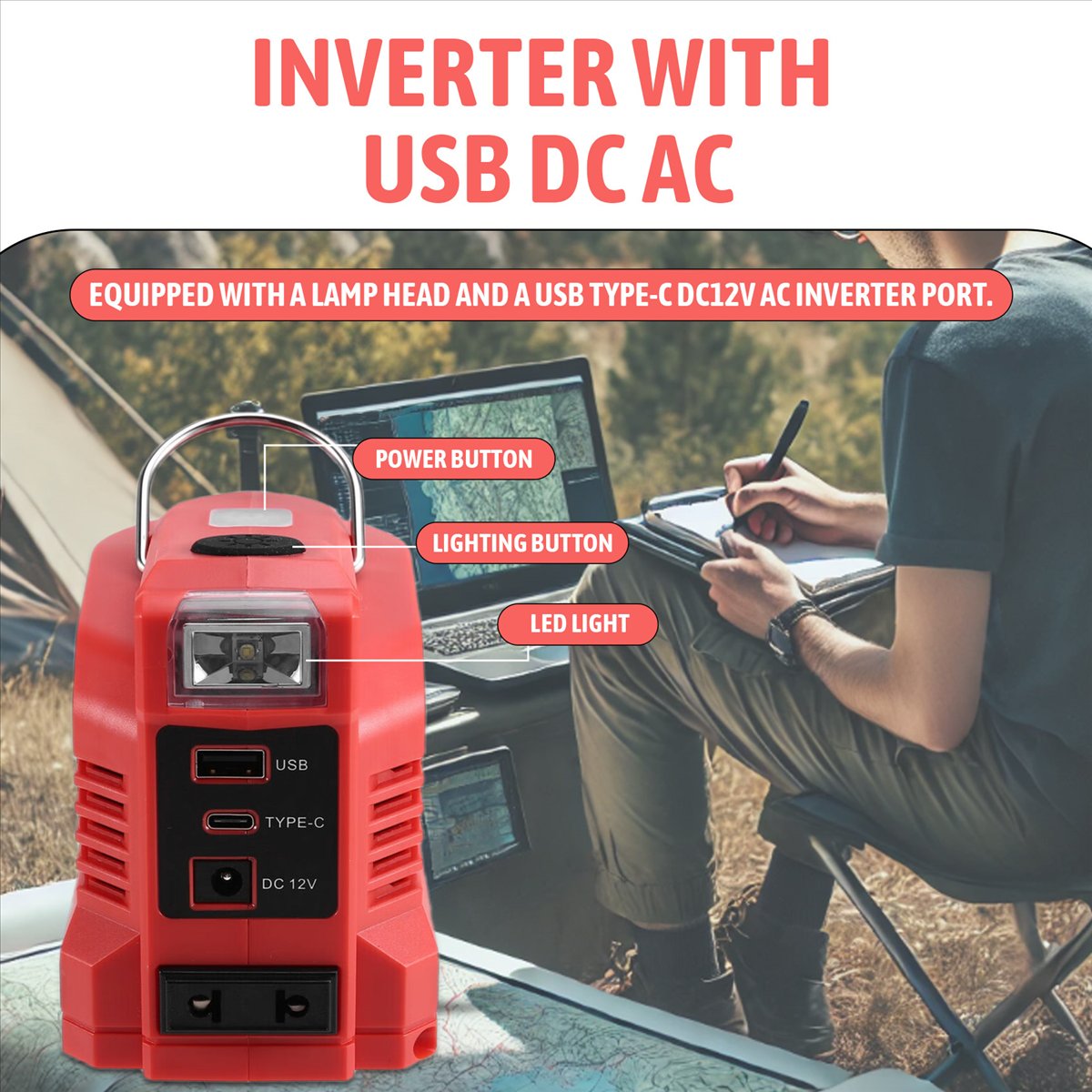 DT81 Inverter Converter 220W P - Power Tools Einhell ulasan dan harga