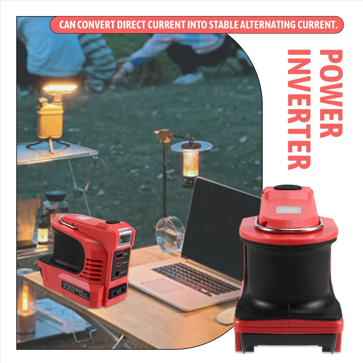 DT81 Inverter Converter 220W P - Power Tools Einhell ulasan dan harga