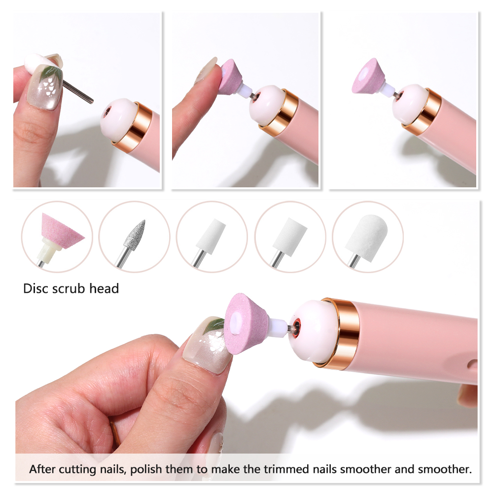 5 in 1 Portable Nail File Care - Power Tools Underwater ulasan dan harga