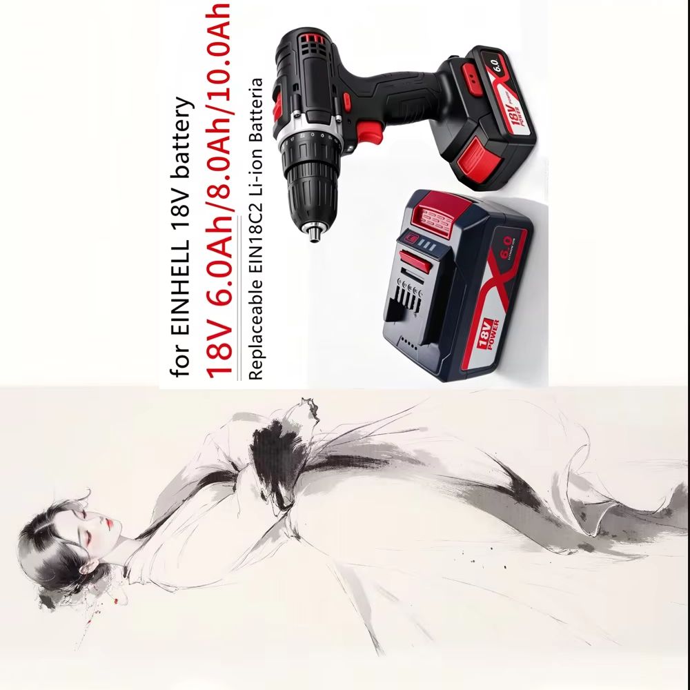 6/8/10Ah for Einhell X-Change  - Power Tools Einhell ulasan dan harga