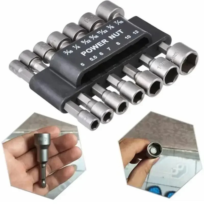 9/14Pcs Set Socket Wrench Powe - Power Tools Pneumatic ulasan dan harga