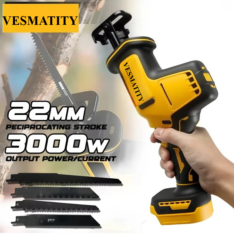 Cordless One-Handed Reciprocat - Reciprocating Saw Cordless ulasan dan harga