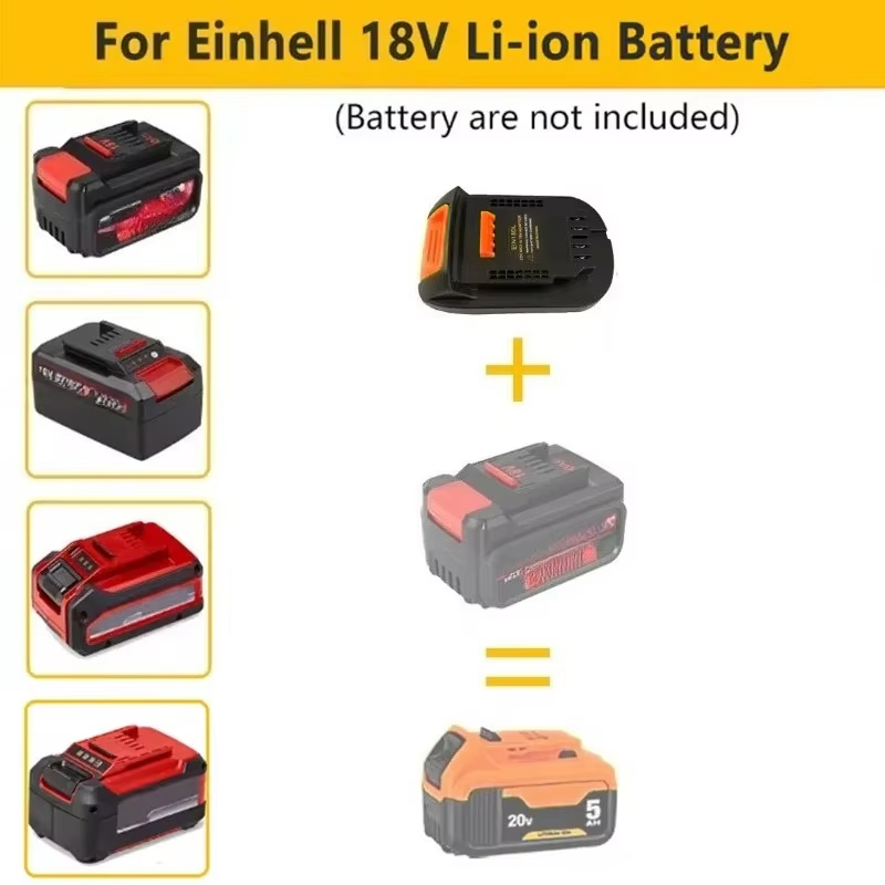 Tool Battery Adapter for Dewal - Power Tools Einhell ulasan dan harga