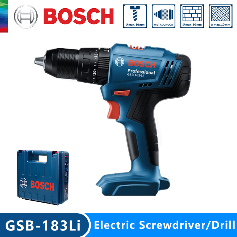 Bosch Electric Drill GSB183-LI - Power Tools Wood ulasan dan harga