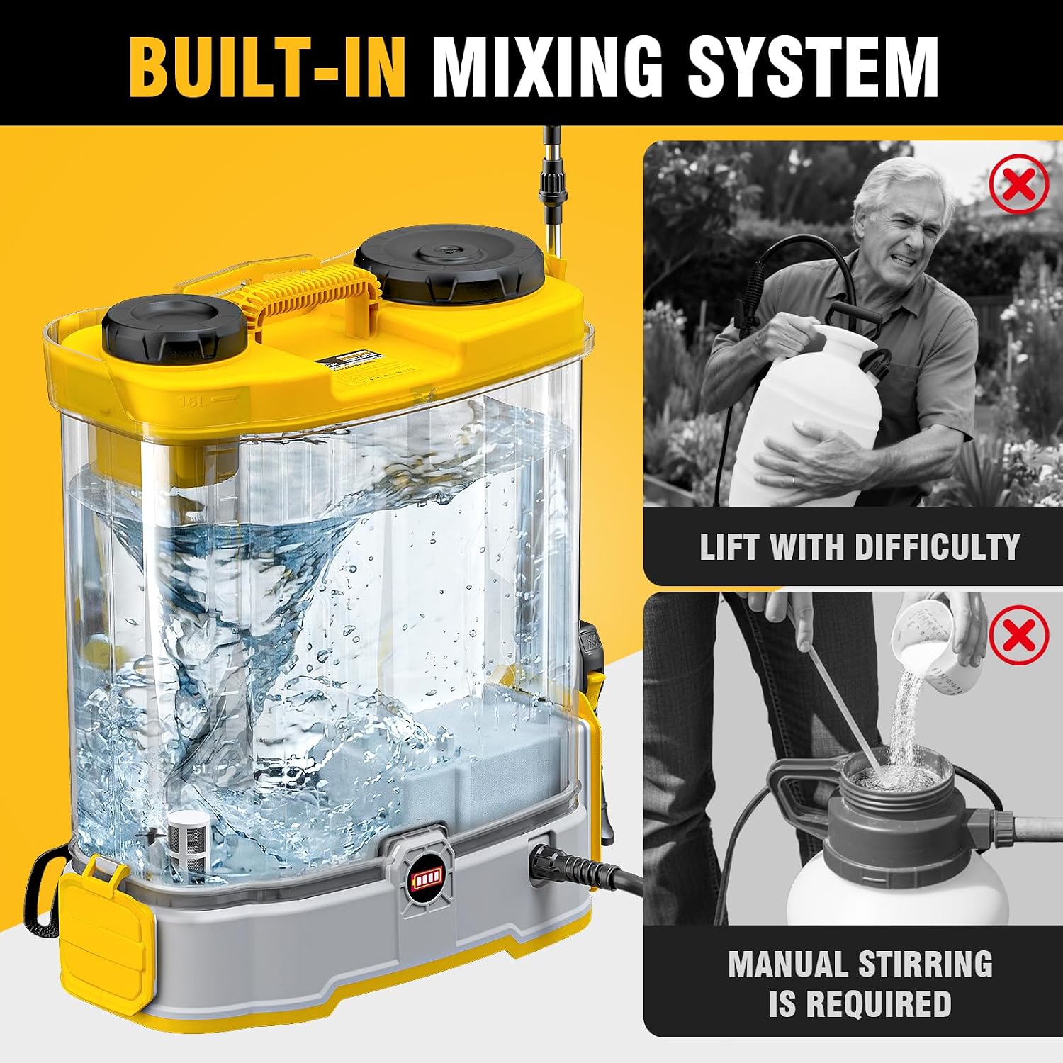 4.2 Gal Battery Powered Backpa - Power Tools Dewalt ulasan dan harga