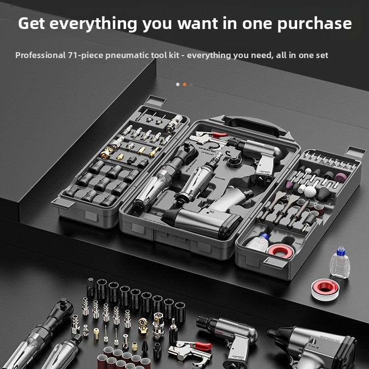 71-Piece Heavy-Duty Pneumatic  - Power Tools Pneumatic ulasan dan harga