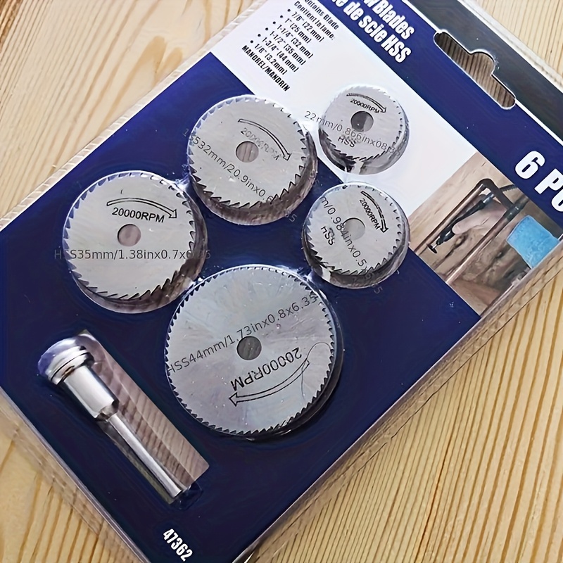 6Pcs Mini Circular Saw Blade,  - Circular Saw Cordless ulasan dan harga