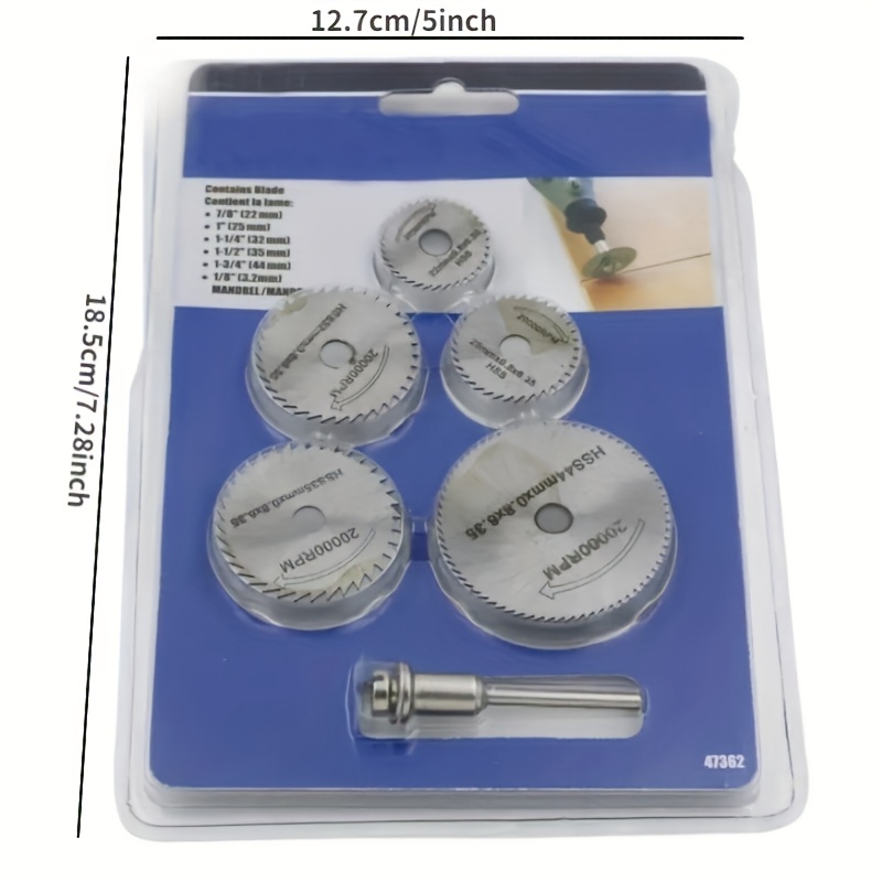 6Pcs Mini Circular Saw Blade,  - Circular Saw Cordless ulasan dan harga