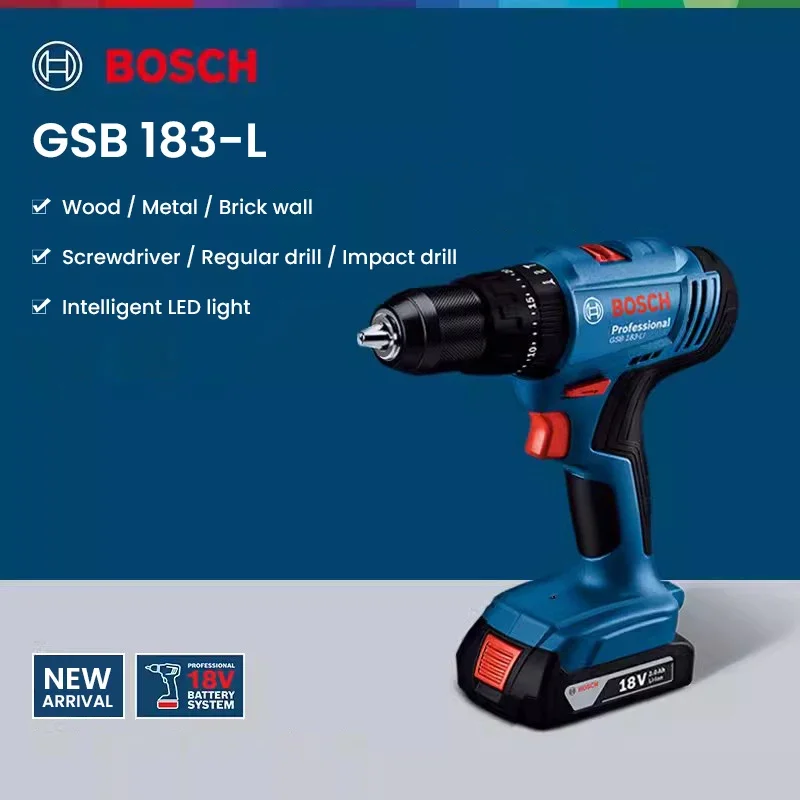 Bosch GSB183-LI Electric Drill - Power Tools Wood ulasan dan harga